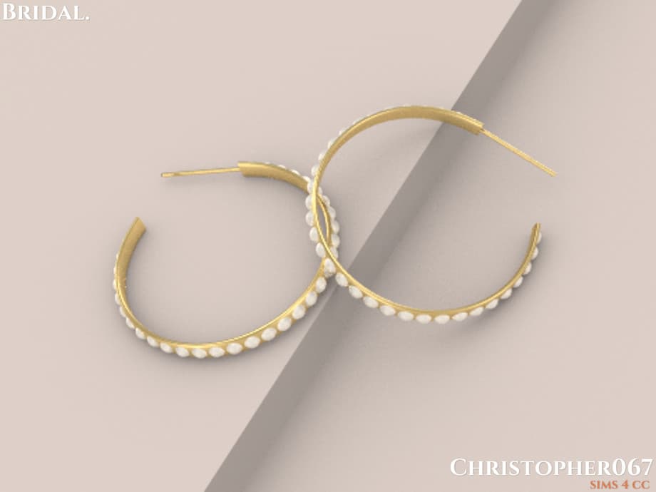 Галерея мода Серьги Bridal Earrings #1